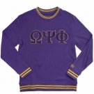 OMEGA PSI PHI FRATERNITY SWEAT SHIRT PURPLE Q PSI PHI SWEAT SHIRT