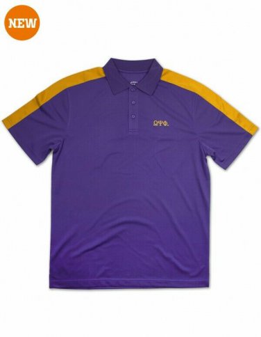 Omega Psi Phi  Fraternity Short Sleeve Polo Shirt Divine 9 Polo Shirts 1911