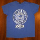 ZETA PHI BETA SORORITY T-SHIRT BLUE 1920 Z-PHI-B CREW NECK  T-SHIRT ZETA T-SHIRT