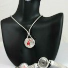 Delta Sigma Theta Sorority Silver Chain Necklace Divine 9 Sorority Necklace