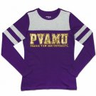 PRAIRIE VIEW A&M T-SHIRT HBCU LONG SLEEVE FOIL T-SHIRT
