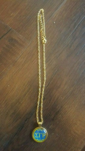 Sigma Gamma Rho Sorority Neck Lace Chain 1922 Metal Neck Chain
