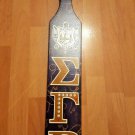 Sigma Gamma Rho Sorority  wooden paddle Wooden Fraternity wall paddle plaque
