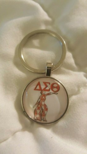 DELTA SIGMA THETA Sorority  Mirror Key Chain Divine 9 Key chain Crossing Gifts