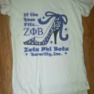 ZETA PHI BETA SORORITY TANK TOP T-SHIRT 1920 Z-PHI B SHOE FITS T-SHIRT