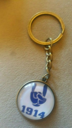 PHI BETA SIGMA FRATERNITY Key Chain Divine 9 Key chain Crossing Gifts 1914 #4