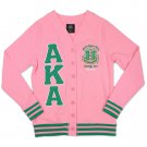 AKA LIGHTWEIGHT CARDIGAN SWEATER Pink AKA 1908 sweater