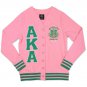 AKA LIGHTWEIGHT CARDIGAN SWEATER Pink AKA 1908 sweater