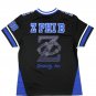 ZETA PHI BETA SORORITY FOOTBALL JERSEY BLACK Z-PHI-B FOOTBALL JERSEY