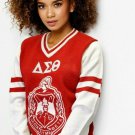 Delta Sigma Theta Sorority Wool V neck Sweater Howard Delta Diva Sweater 1913