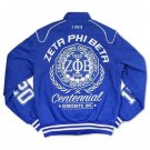 Zeta Phi Beta Sorority 100 YEAR Race Jacket Zeta Phi Beta Blue Race Jacket