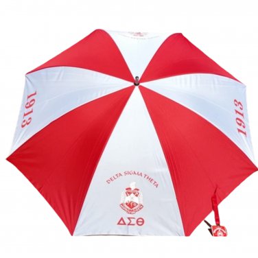 Delta Sigma Theta Sorority  Umbrella Compact Rain Portable 42" Umbrella