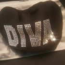 Delta Sigma Theta Sorority Face Mask Cover Black Delta Diva Cotton Face Mask
