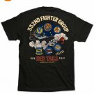 TUSKEGEE AIRMEN T-SHIRT USA AIR FORCE T-SHIRT RED TAILS AIR FORCE T-SHIRT