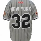 NEW YORK BLACK YANKEES NEGRO LEAGUE BASEBALL JERSEY GRAY EDITION Jersey