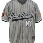 NEW YORK BLACK YANKEES NEGRO LEAGUE BASEBALL JERSEY GRAY EDITION Jersey