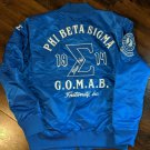 PHI BETA SIGMA FRATERNITY BOMBER JACKET PHI BETA SIGMA FLIGHT JACKET