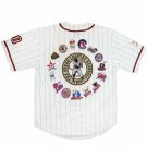 COMMEMORATIVE NEGRO LEAGUE BASEBALL JERSEY WHITE EDITION NEGRO LEAGUE JERSEY #3