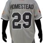 GRAYS HOMESTED NEGRO LEAGUE BASEBALL JERSEY GRAY EDITION Jersey