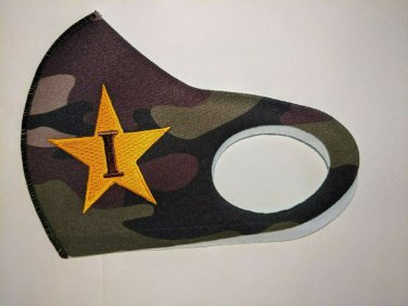 Iota Phi Theta Face Mask Cover Camouflage Iota Polyester Fraternity Face Mask #1