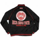 DELTA SIGMA THETA SORORITY LETTERMAN JACKET Delta Diva Twill Sorority Jacket