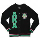 AKA LIGHTWEIGHT CARDIGAN SWEATER Black AKA 1908 sweater