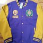OMEGA PSI PHI FRATERNITY LETTERMAN JACKET Q-DOG FLEECE FRATERNITY JACKET
