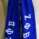 ZETA PHI BETA SORORITY SCARF BLUE ZETA PHI BETA SORORITY SCARF 1920 Z-PHI-B