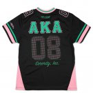 AKA SORORITY FOOTBALL JERSEY BLACK AKA 1908 FOOTBALL JERSEY