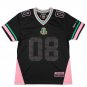 AKA SORORITY FOOTBALL JERSEY BLACK AKA 1908 FOOTBALL JERSEY