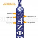 Zeta Phi Beta Sorority Line Name Custom Paddle Line Name Chapter Nick Name Year