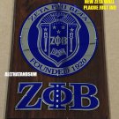 Zeta Phi Beta Sorority Wall Plaque Wood Shield Wall Plaque Office Decor