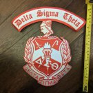 Delta Sigma Theta Sorority Patch 10 inch Crest Patch