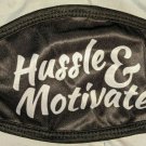 Hip-Hip Face Mask Cover Nipsey Hustle Face Mask cover Hustle and Motivate