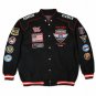 TUSKEGEE AIRMAN RED TAILS TWILL Flight Jacket USA AIR FORCE RACE Jacket BLM