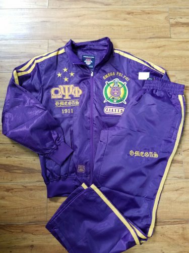 OMEGA PSI PHI FRATERNITY JOGGING SUITE GYM DIVINE  SOBAT 1911