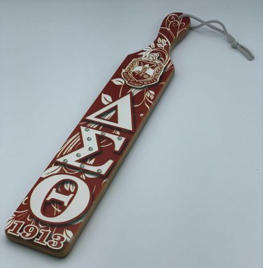 Delta Sigma Theta wood paddle Wooden Divine 9 wood paddle 1913 oo-oop