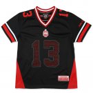 DELTA SIGMA THETA SORORITY FOOTBALL JERSEY BLACK DELTA DIVA FOOTBALL JERSEY