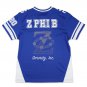 ZETA PHI BETA SORORITY FOOTBALL JERSEY BLUE Z-PHI-B FOOTBALL JERSEY