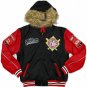 WOMEN'S WOOL NEGRO LEAGUE BASEBALL BOMBER JACKET WOOL NEGRO LEAGUE JACKET