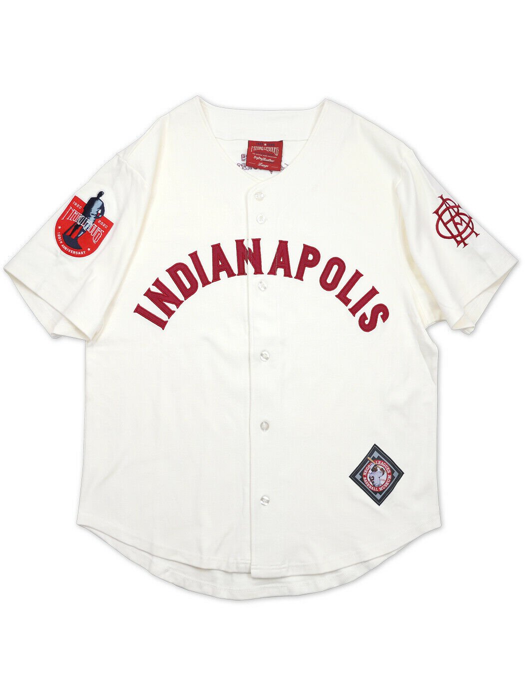 INDIANAPOLIS CLOWNS NEGRO LEAGUE BASEBALL JERSEY Vintage Collection Jersey