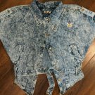 SIGMA GAMMA RHO SORORITY STONE WASHED DENIM JEAN JACKET TOP
