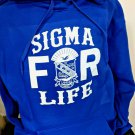 PHI BETA SIGMA FRATERNITY HOODIE PHI BETA SIGMA FOR LIFE PULLOVER HOODIE