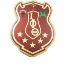 Iota Phi Theta Fraternity  Wall Plaque Wood Shield Wall Plaque Office Decor