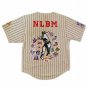 COMMEMORATIVE NEGRO LEAGUE BASEBALL JERSEY TAN EDITION NEGRO LEAGUE JERSEY
