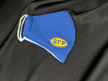 Sigma Gamma Rho Sorority Polyester Face Mask Washable Face Mask Cover #2