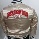 DELTA SIGMA THETA SORORITY SATIN LETTERMAN JACKET CRIMSON DELTA DIVA JACKET XS