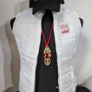 Delta Sigma Theta Sorority Sleeveless Vest Jacket  White Delta Diva Vest