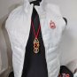 Delta Sigma Theta Sorority Sleeveless Vest Jacket White Delta Diva Vest Jacket