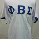 PHI BETA SIGMA FRATERNITY WHITE RINGER TEE